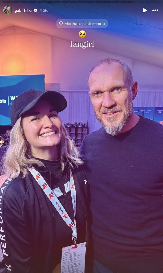 Gabi Hiller und Hermann Maier