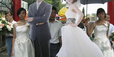 Posthume Hochzeit für Brautpaar in China