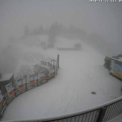 Wintereinbruch in Österreich