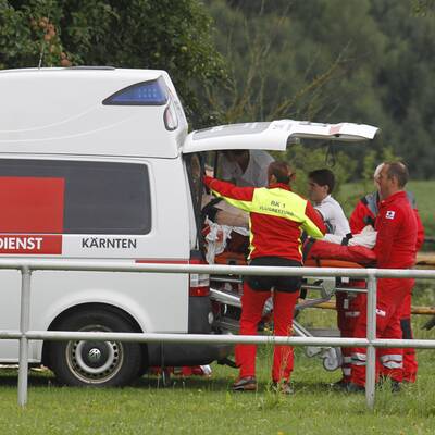 Felssturz auf Burg Hochosterwitz