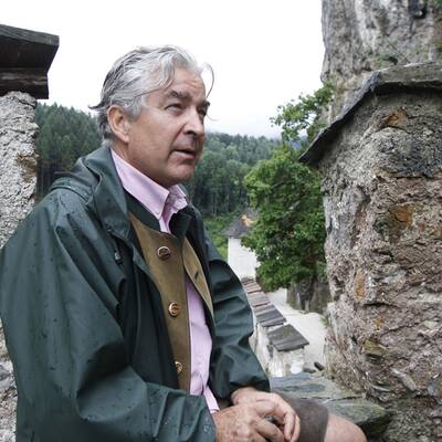 Felssturz auf Burg Hochosterwitz