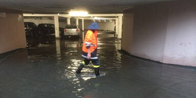 Hochwasser-Alarm in Teilen Österreichs