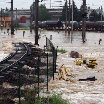 Niederösterreich versinkt im Wasser