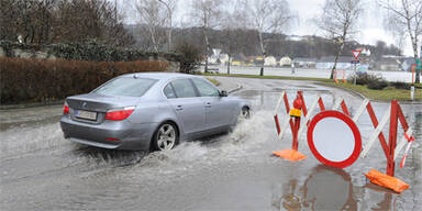 Hochwasser: Ab morgen Besserung in Sicht