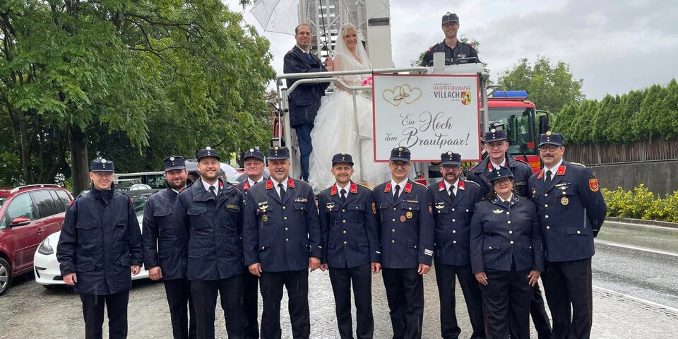 Hochzeit zwischen Unwettern