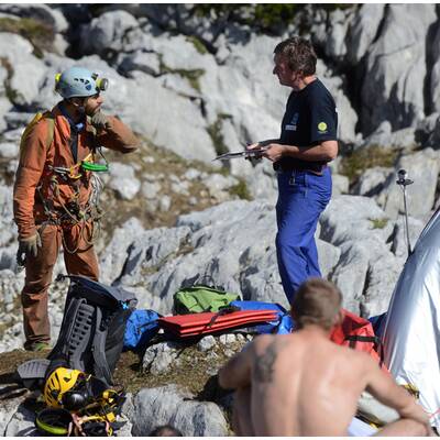 Das Team arbeitet rund um die Uhr