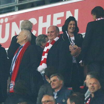 So jubelte Hoeneß im Stadion
