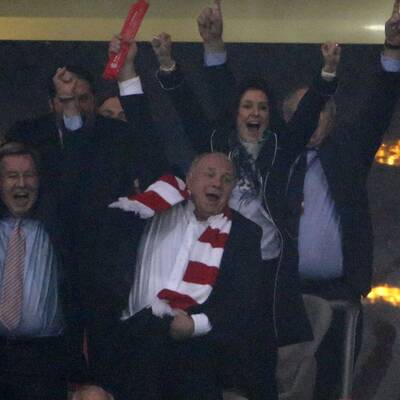 So jubelte Hoeneß im Stadion