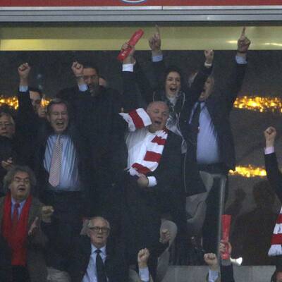 So jubelte Hoeneß im Stadion