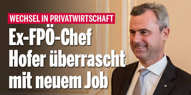 Ex-FPÖ-Chef Hofer überrascht mit neuem Job