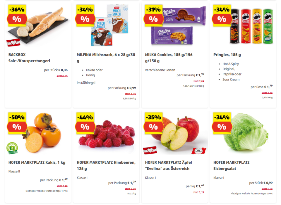 Hofer lockt jetzt mit Mega-Angeboten