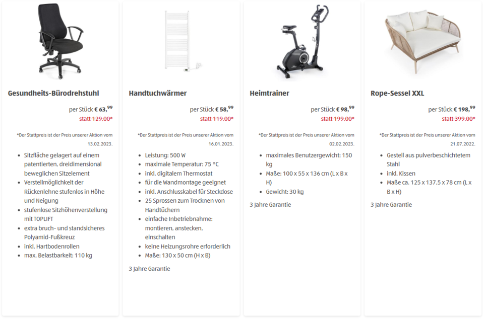 Minus 50 Prozent! Mega-Angebote bei Hofer