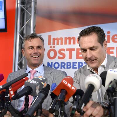 Jetzt sprechen Hofer und Strache