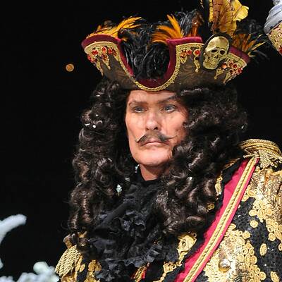 Peter Pan - Hasselhoff als böser Hook