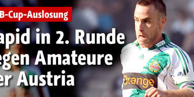 Rapid jetzt gegen Austria-Amateure