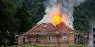 Brand in denkmalgeschützter jüdischer Schule