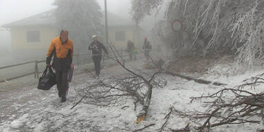 Hohe Wand muss evakuiert werden