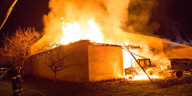 Brand in Gro&szlig; Nondorf