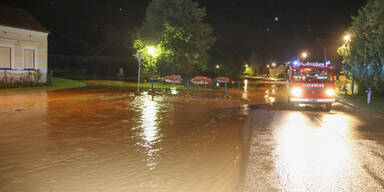 Schwere Unwetter-Schäden in Hollabrunn