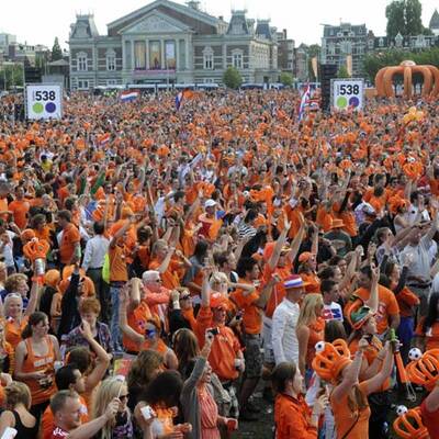 Euphorie in den Niederlanden