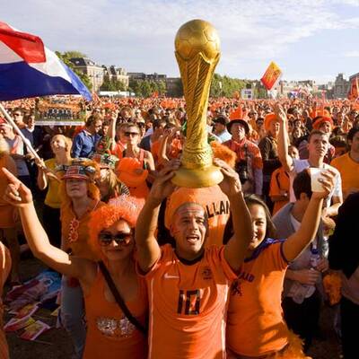 Euphorie in den Niederlanden