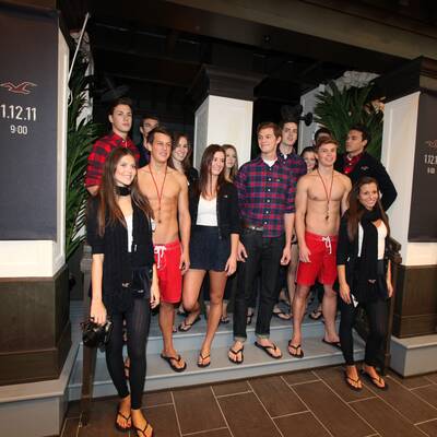 Hollister-Eröffnung im MURPARK