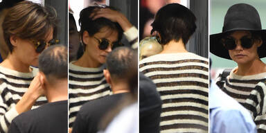 Haare ab! So sieht Katie Holmes nicht mehr aus