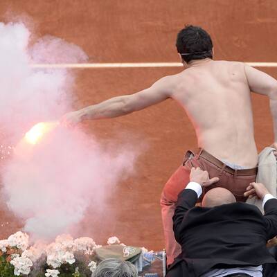 Nacktprotest bei French Open-Finale