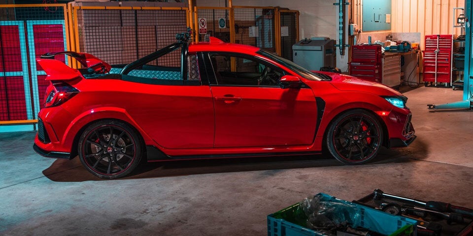 Honda baut Civic Type R zu Pick-up um