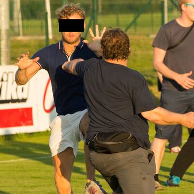 Hooligan-Schlacht bei Lindner-Testspiel