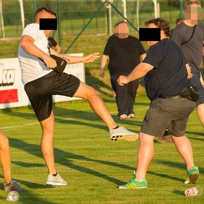 Hooligan-Schlacht bei Lindner-Testspiel