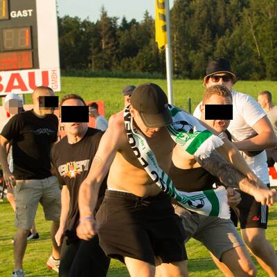 Hooligan-Schlacht bei Lindner-Testspiel