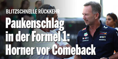 Paukenschlag in der Formel 1: Christian Horner steht vor Comeback