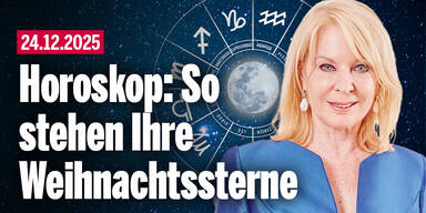 Horoskop: So stehen Ihre Sterne am 24.12.2025