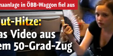 Video: Zusammenbruch in ÖBB-Waggon