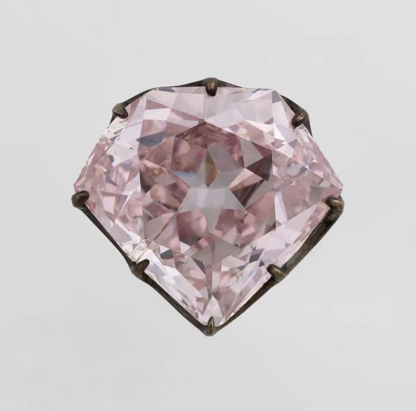 Rosafarbene Hortensia