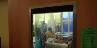 Patient im Spital