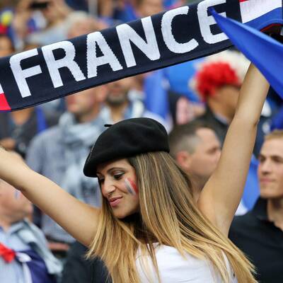 Sexy Fans der Europameisterschaft