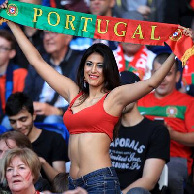 Sexy Fans der Europameisterschaft