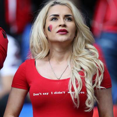 Sexy Fans der Europameisterschaft