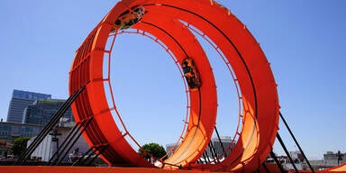 Das ist der irre Auto-Doppel-Looping