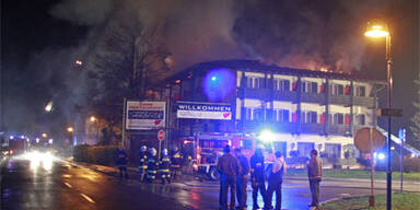 Hotel am Faaker See in Kärnten abgebrannt