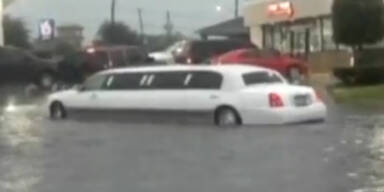 Houston versinkt in Wassermassen