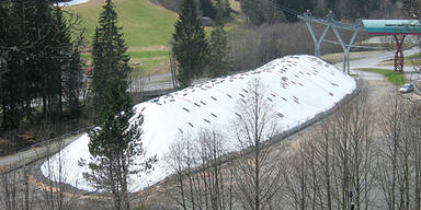 Schneedepot Saalbach