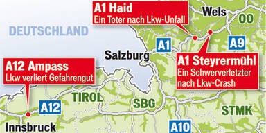 LKW Unf&auml;lle 28.10.2010