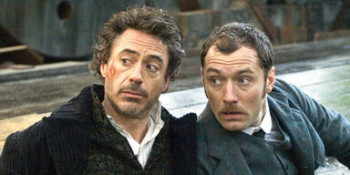 Robert Downey Junior & Jude Law