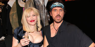 Courtney Love und Andreas Kronthaler