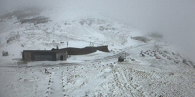 Wintersturm fegte über den Osten