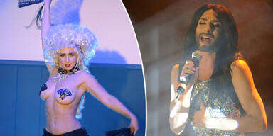 Conchita Wurst beim Boylesque Festival