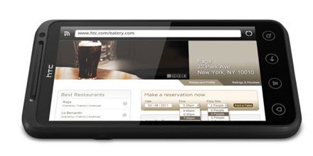 3D-Android-Smartphone von HTC
